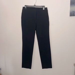 Black Worthington Straight Leg Dress Slacks